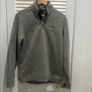 Eddie Bauer gray pullover - Med